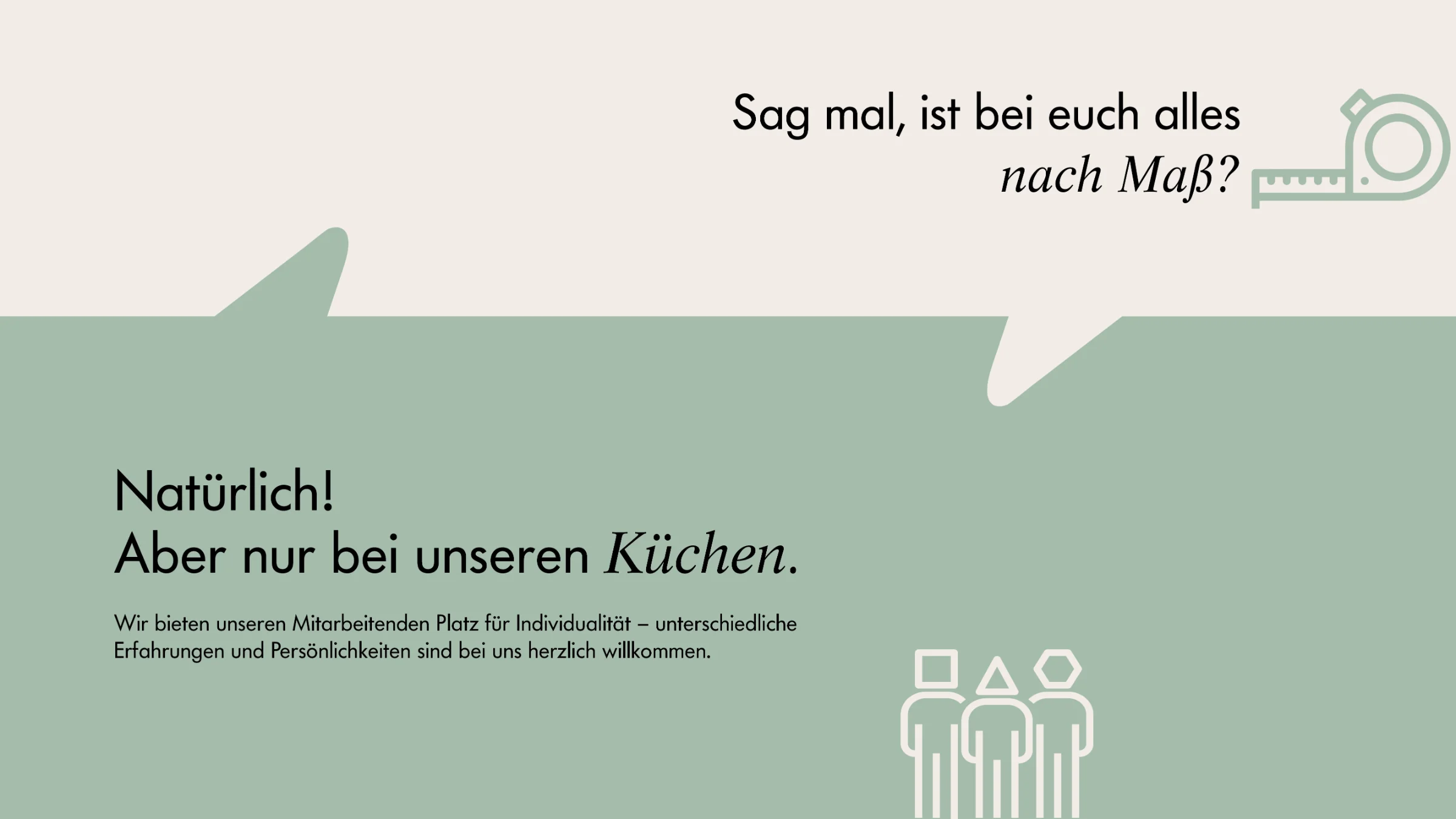 Naturalmente! Ma solo con le nostre cucine di Nolte Kitchen.